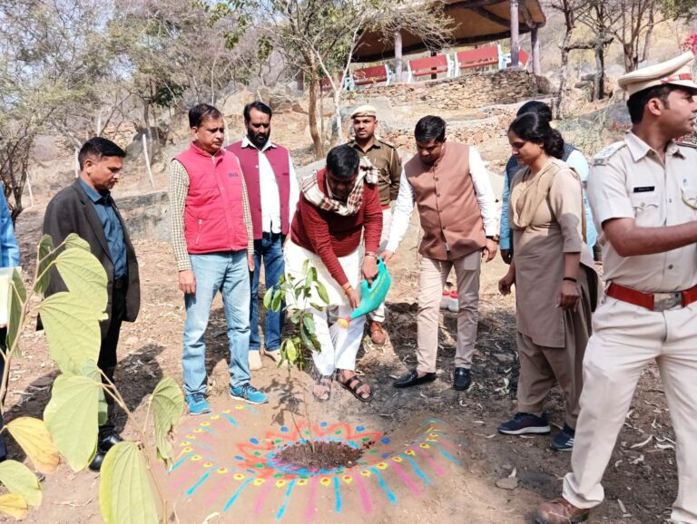 वन मंत्री ने किया सज्जनगढ़ बायोलोजिकल पार्क एवं लवकुश वाटिका माछला मगरा का निरीक्षण